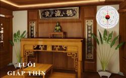 Xem hướng phòng thờ, bàn thờ hợp phong thuỷ cho tuổi Giáp Thìn