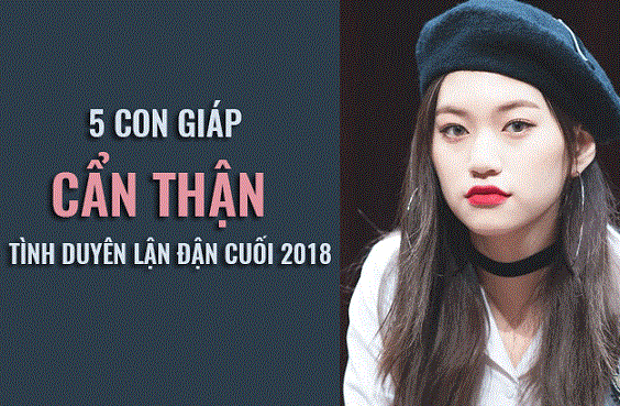 5 con giáp cẩn thận tình duyên lận đận cuối năm 2018
