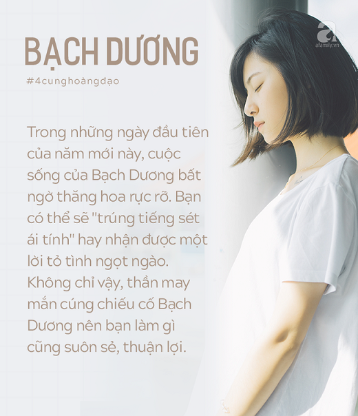 Đây chính là 4 cung Hoàng đạo may mắn và hạnh phúc nhất trong những ngày đầu tiên của năm Kỷ Hợi 2019 này