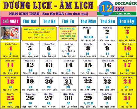 Tử vi 12 con giáp tháng 11/2016 âm lịch