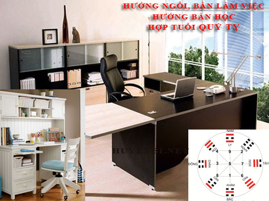 Tìm hiểu về hướng bàn làm việc, hướng ngồi hợp phong thuỷ tuổi Quý Tỵ
