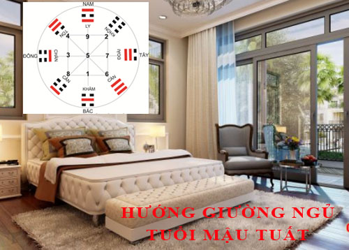 Hướng dẫn cách kê và đặt hướng giường ngủ hợp phong thuỷ cho tuổi Mậu Tuất