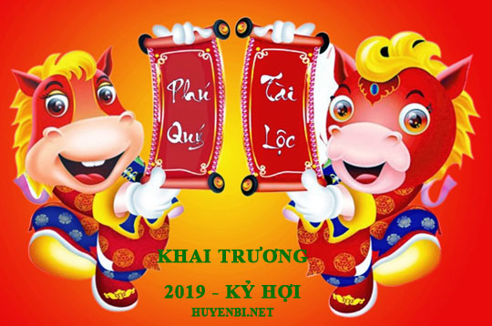 Xem ngày khai trương năm 2019 Kỷ Hợi