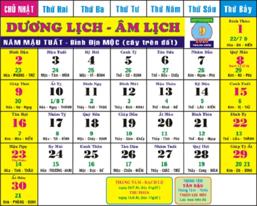 Tử vi đông phương 12 con giáp trong tháng 9/2018