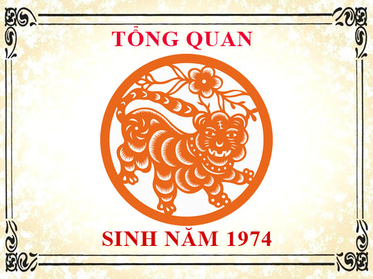 Sinh năm 1974 mệnh gì, tuổi gì và hợp màu gì?
