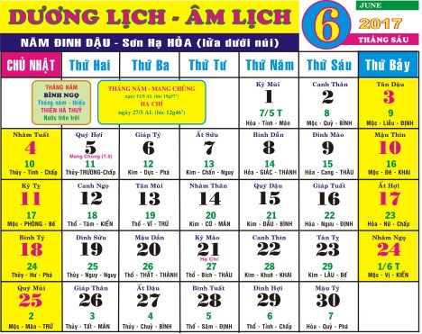 Tử vi 12 cung hoàng đạo tháng 6/2017