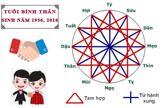 Tuổi Bính Thân hợp với tuổi nào trong làm ăn, tình yêu và hôn nhân